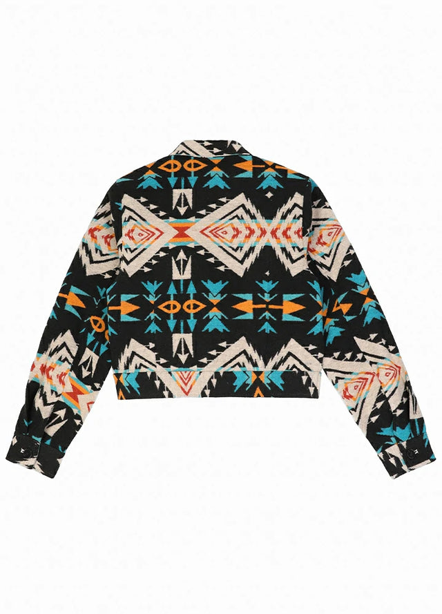 Desertecho Aztec Cropped Jacket