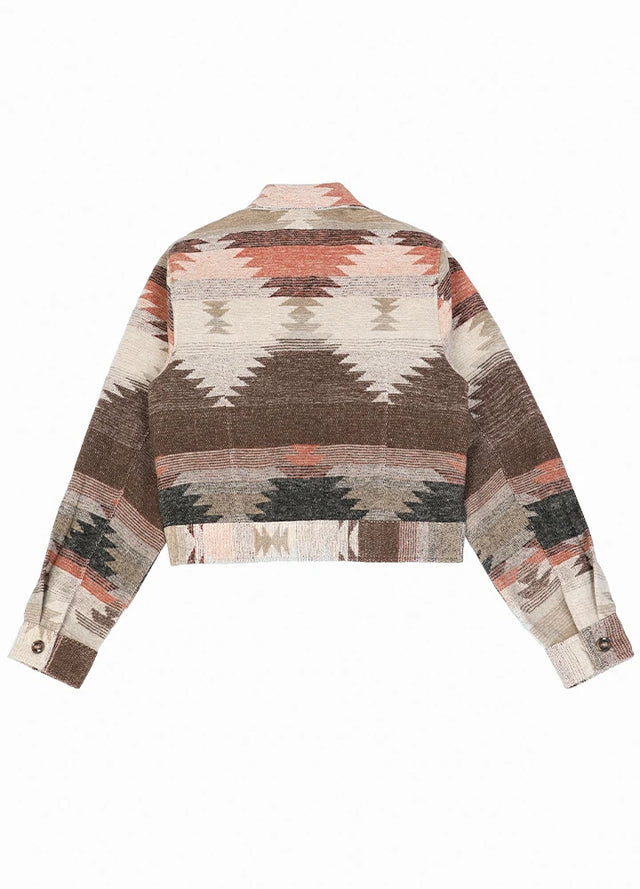 Desertecho Aztec Cropped Jacket