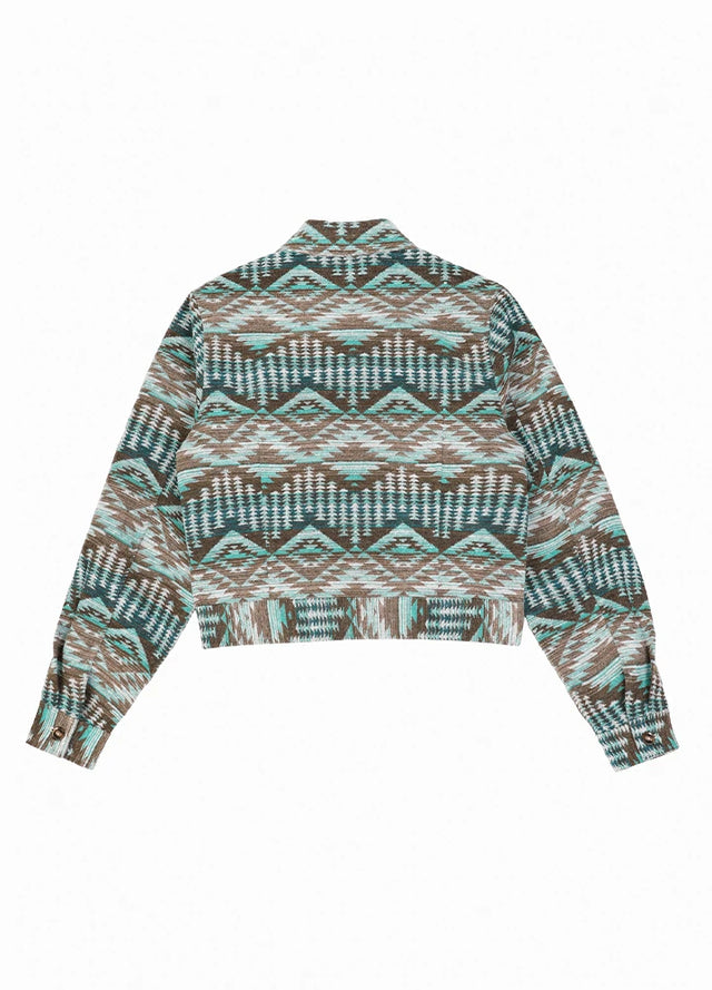 Desertecho Aztec Cropped Jacket