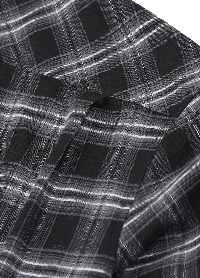 Men's Wildlife Adventure Flannel Plaid Shirt
