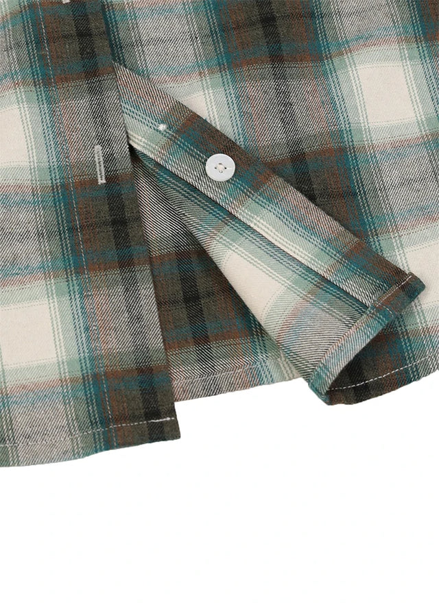 Women's Wildlife Adventure Flannel Plaid Shirt