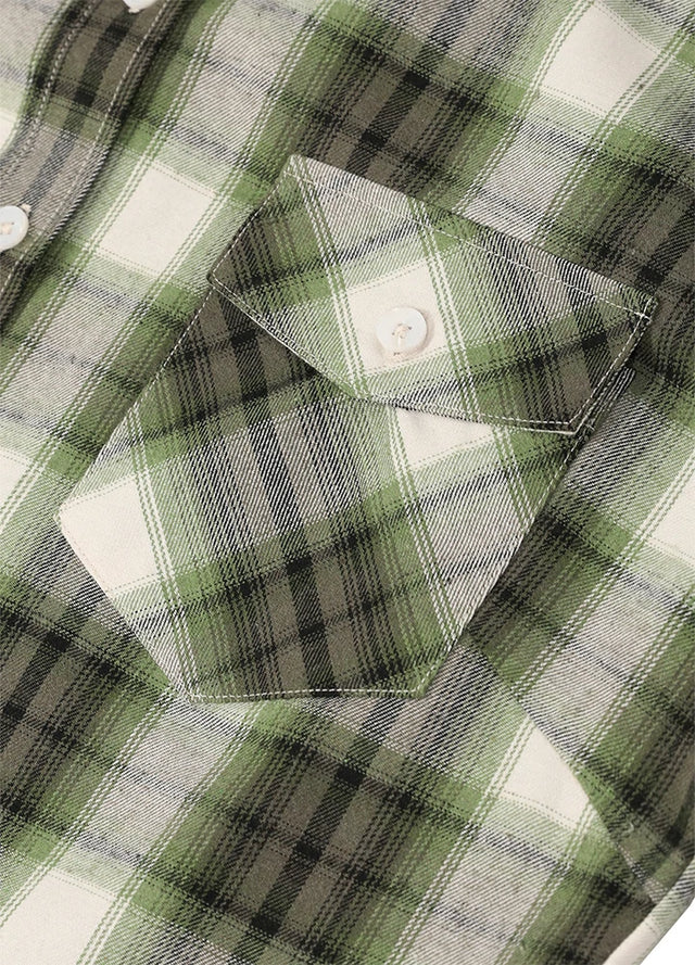 Women's Wildlife Adventure Flannel Plaid Hooded Shirt