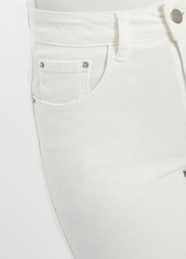 Women's Slim Straight Stretch Cropped Pants
