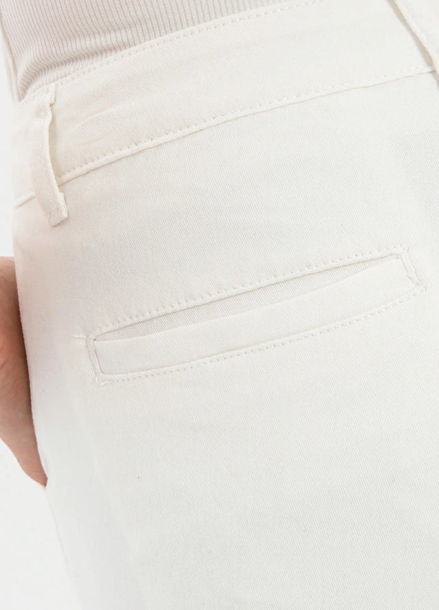 Women's Summer Casual Solid Chino Shorts, 4 Inch