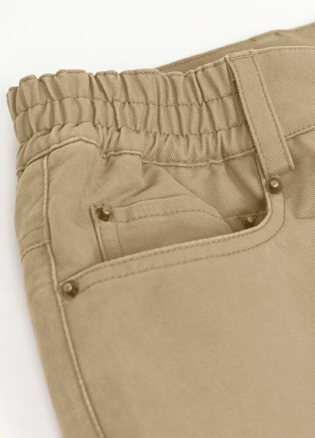 Kid's Flannel Lined Pants,Adjustable Waist