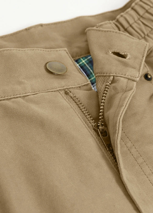 Kid's Flannel Lined Pants,Adjustable Waist