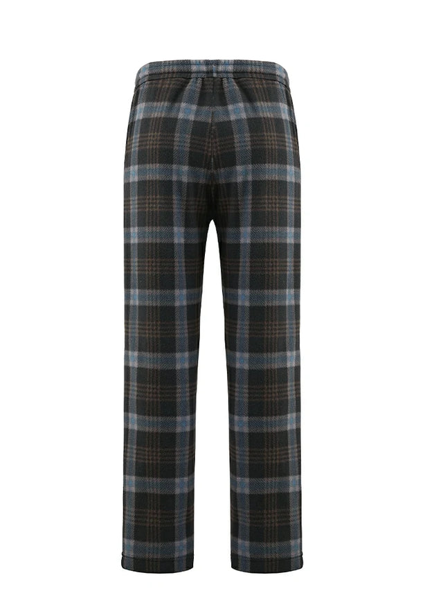 Boys Fleece Plaid Pajama Pants