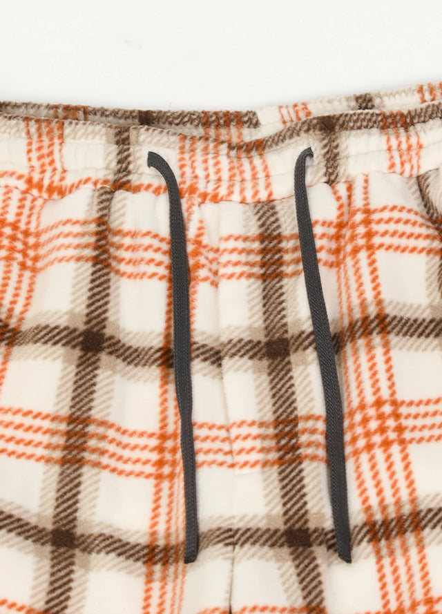 Men's Fleece Plaid Pajama Pants
