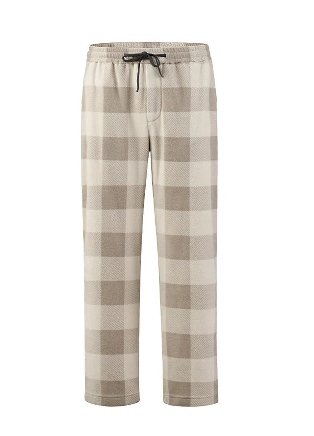 Men's Fleece Plaid Pajama Pants