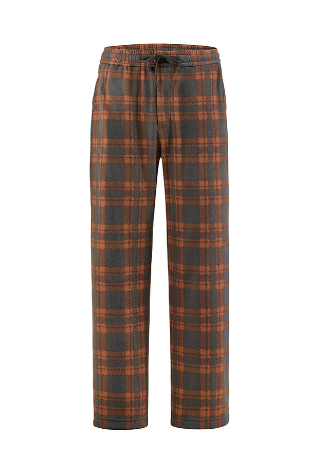 Boys Fleece Plaid Pajama Pants