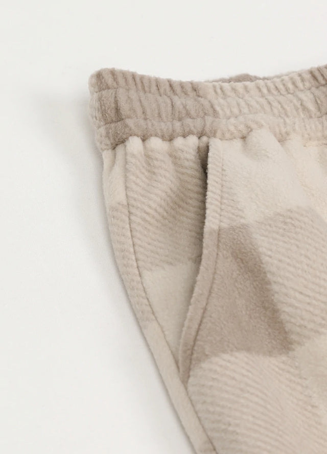 Boys Fleece Plaid Pajama Pants