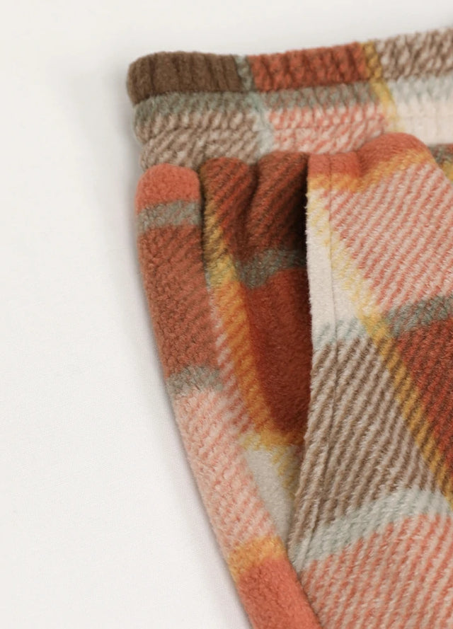 Boys Fleece Plaid Pajama Pants