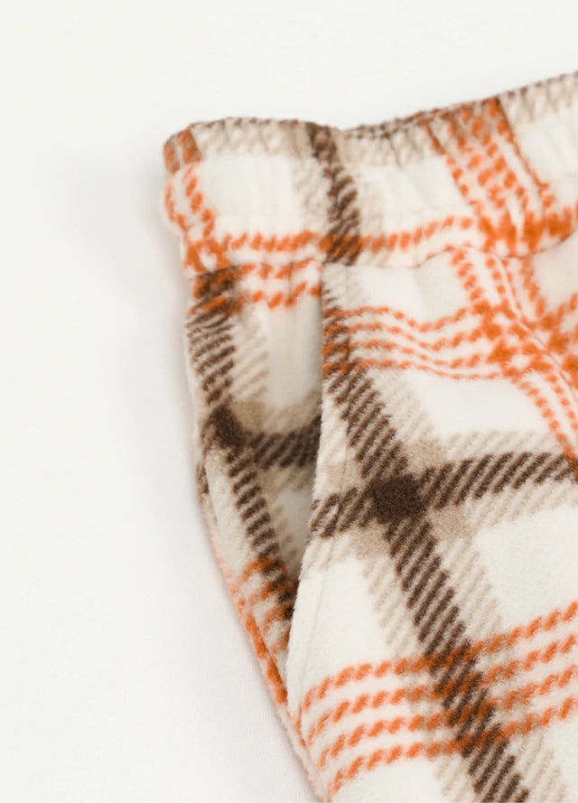 Boys Fleece Plaid Pajama Pants