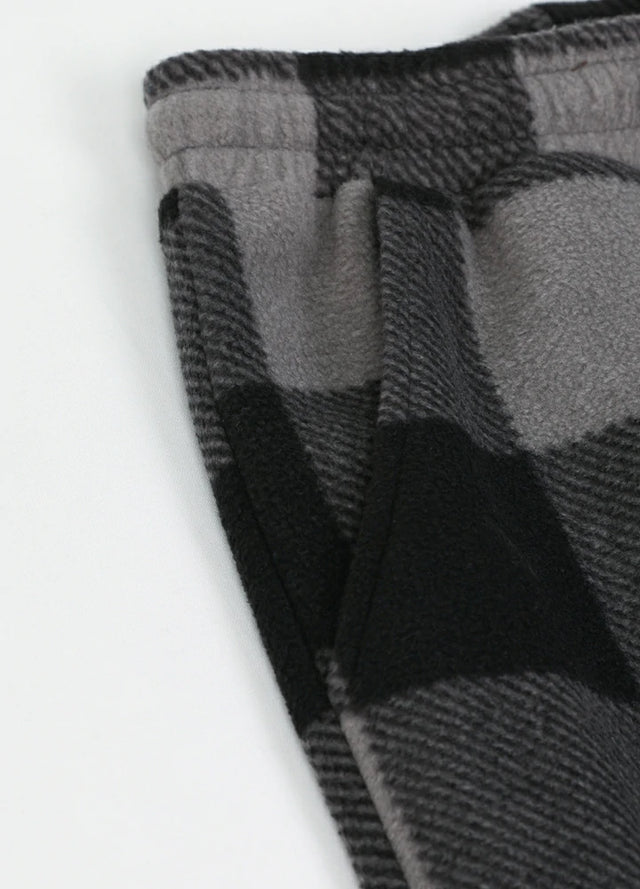 Boys Fleece Plaid Pajama Pants