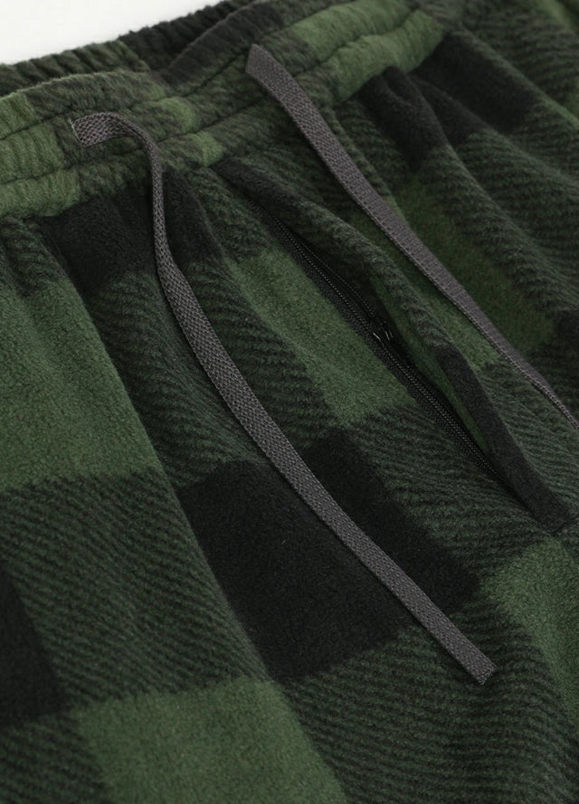 Men's Fleece Plaid Pajama Pants