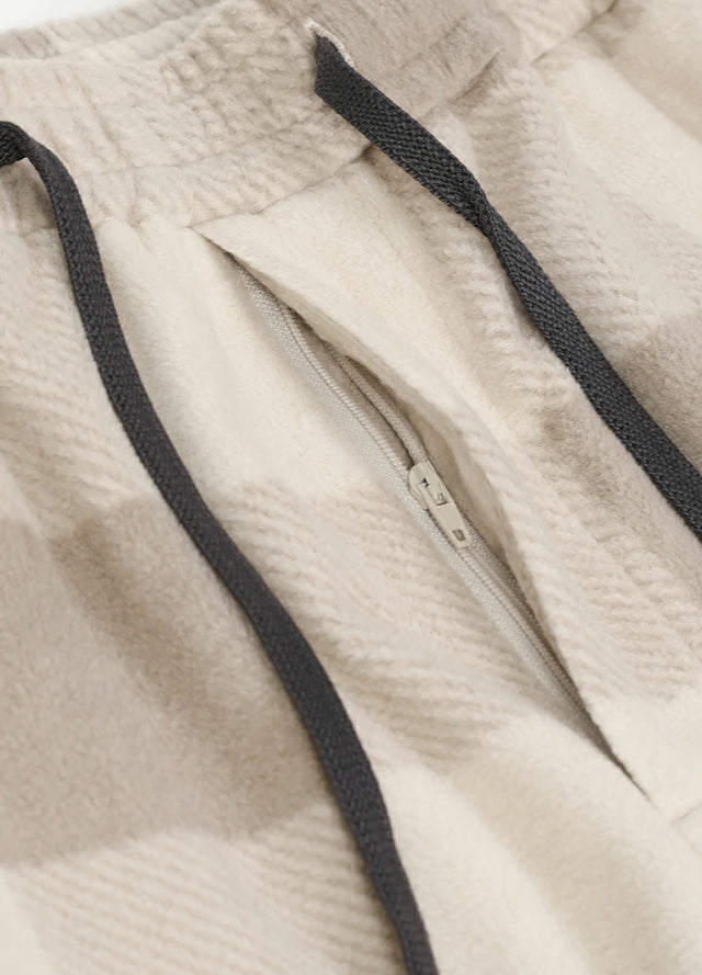 Men's Fleece Plaid Pajama Pants