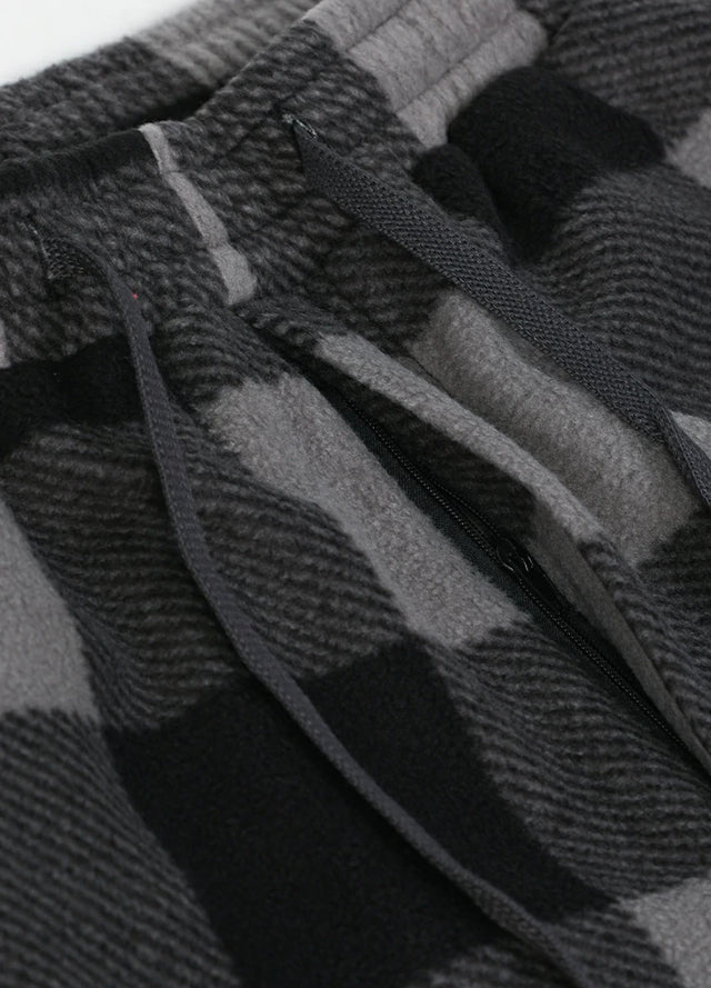 Men's Fleece Plaid Pajama Pants