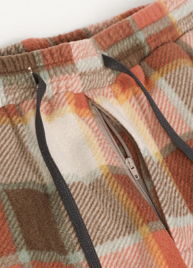 Men's Fleece Plaid Pajama Pants