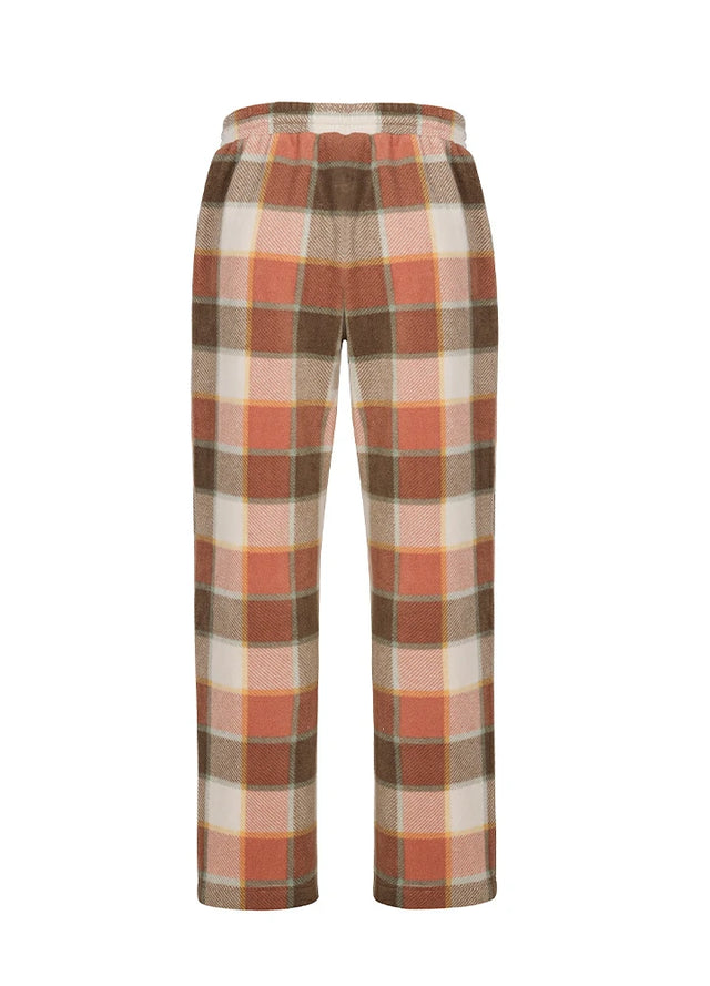 Women's Fleece Plaid Pajama Pants