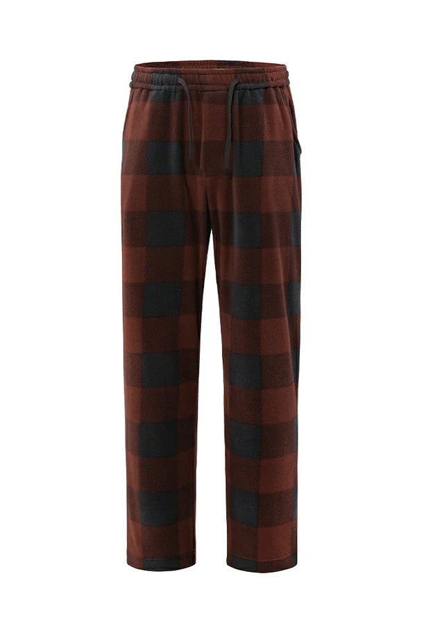 Women's Fleece Plaid Pajama Pants