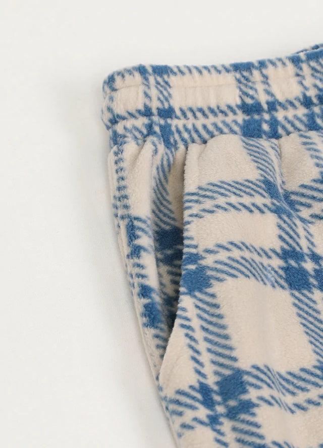 Women's Fleece Plaid Pajama Pants