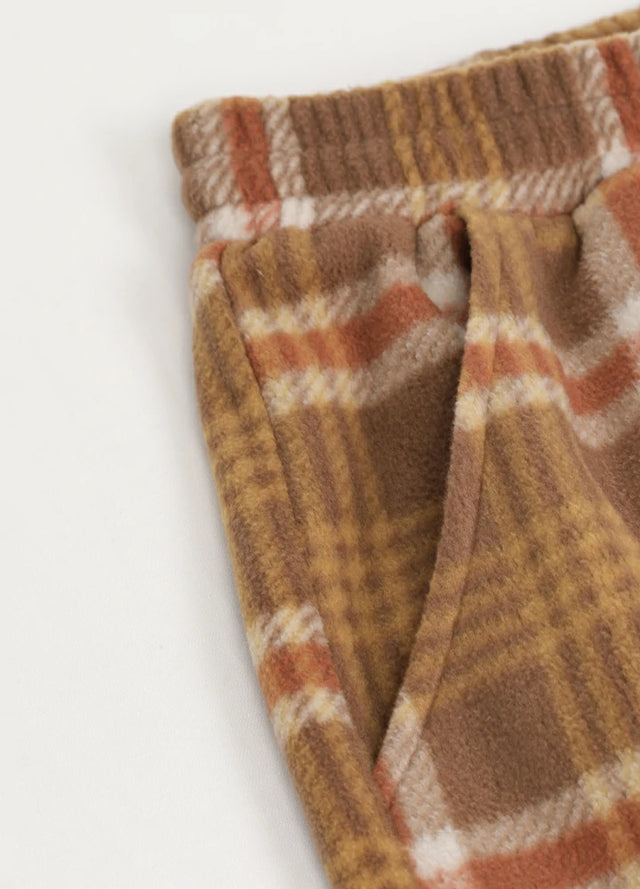 Women's Fleece Plaid Pajama Pants