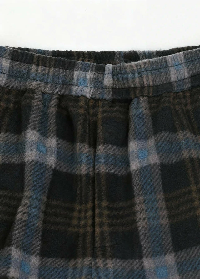 Boys Fleece Plaid Pajama Pants