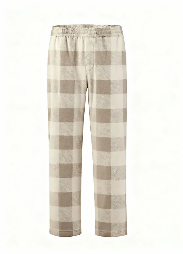 Boys Fleece Plaid Pajama Pants