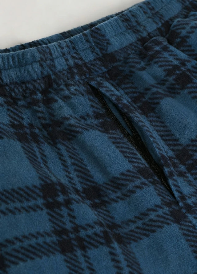 Boys Fleece Plaid Pajama Pants