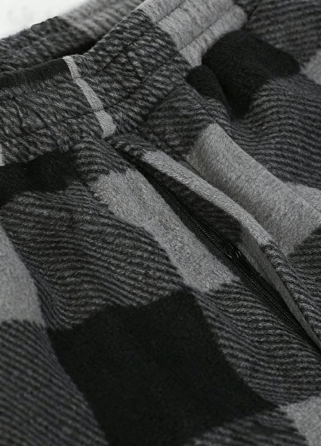 Boys Fleece Plaid Pajama Pants