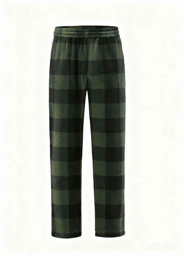 Girl’s Fleece Plaid Pajama Pants