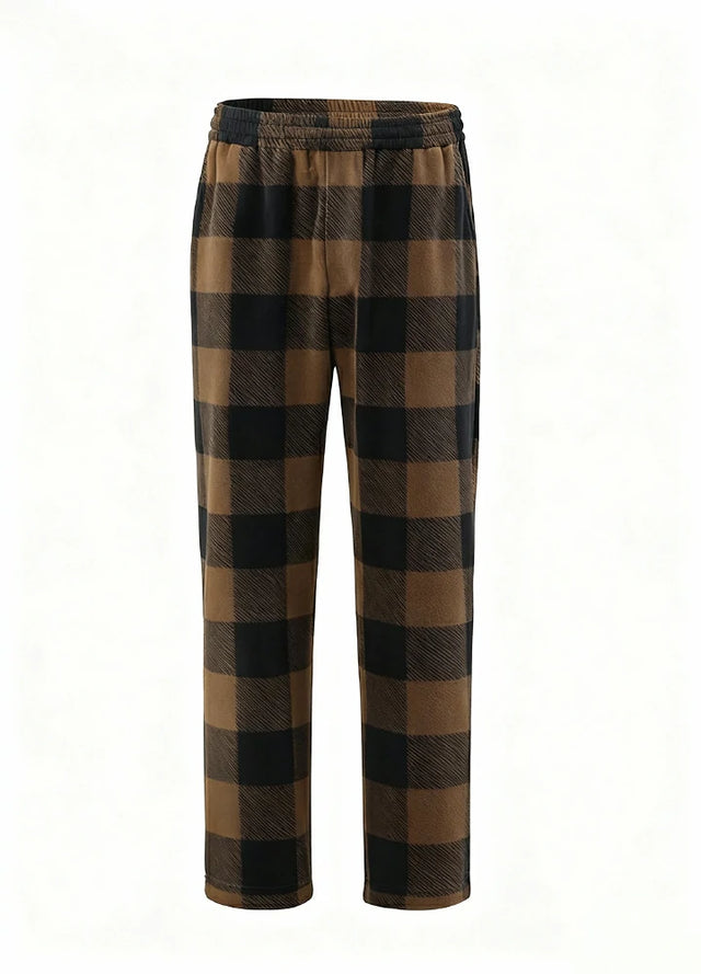 Girl’s Fleece Plaid Pajama Pants