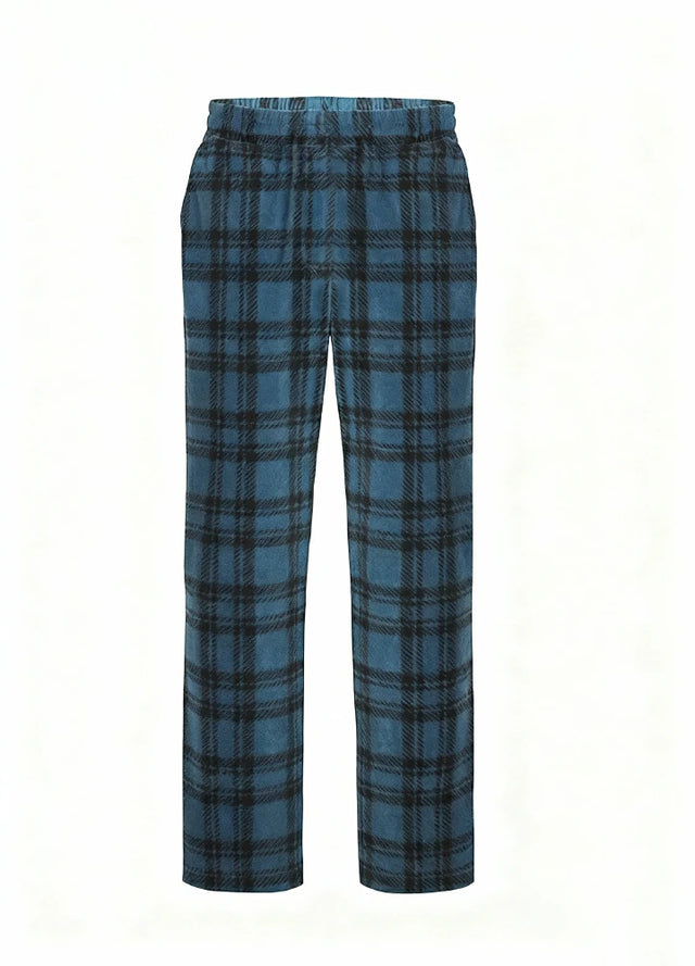Girl’s Fleece Plaid Pajama Pants