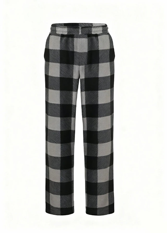 Girl’s Fleece Plaid Pajama Pants