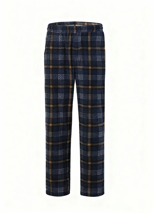 Girl’s Fleece Plaid Pajama Pants