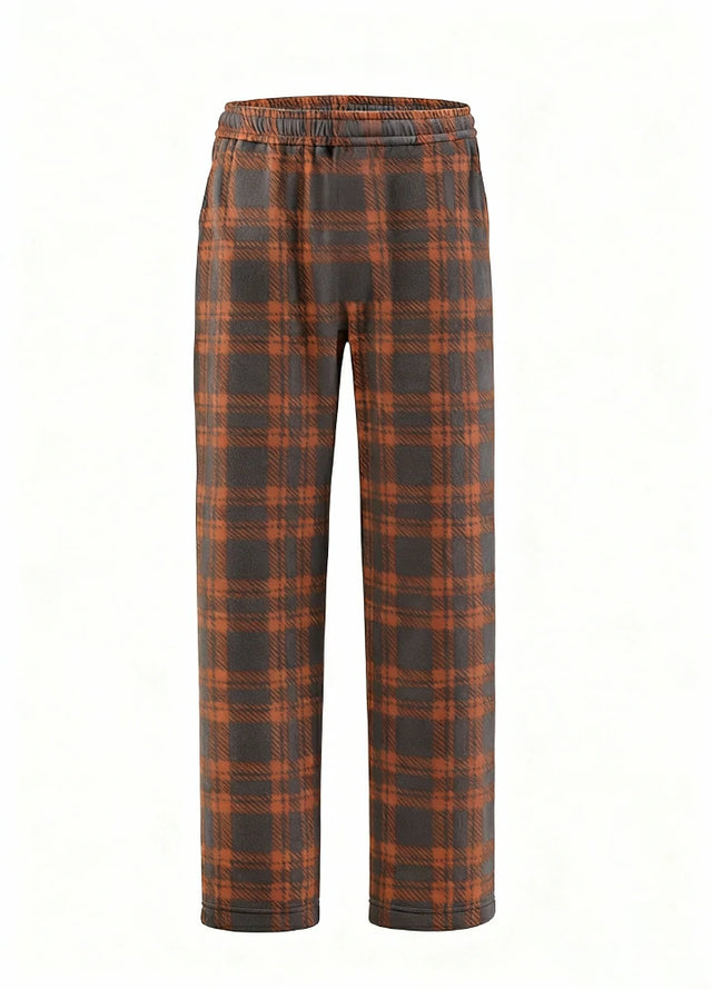 Girl’s Fleece Plaid Pajama Pants