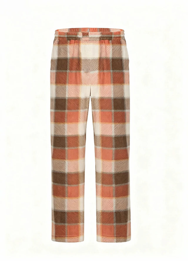 Girl’s Fleece Plaid Pajama Pants