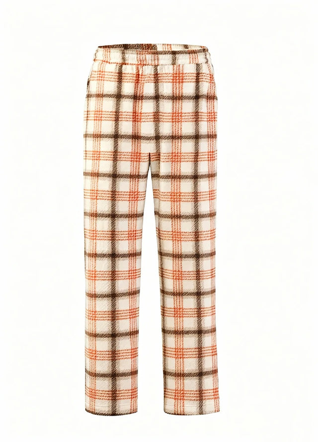 Girl’s Fleece Plaid Pajama Pants