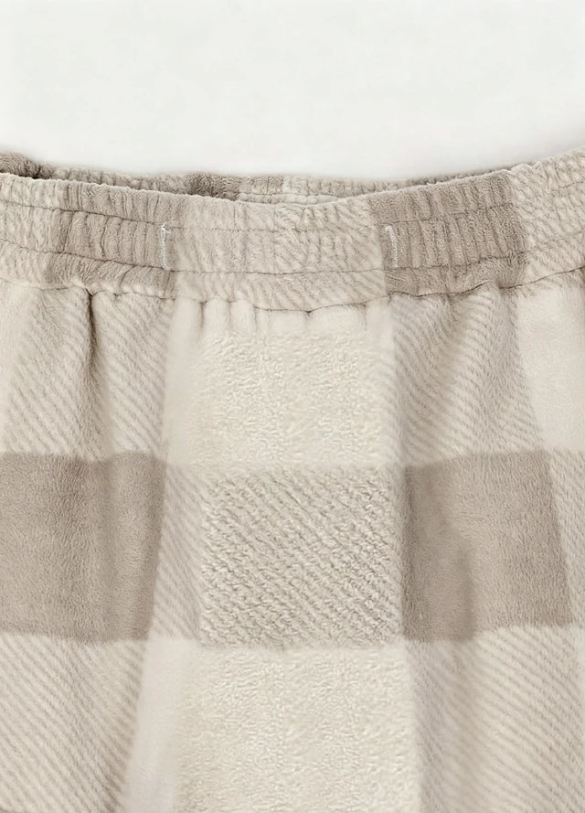 Girl’s Fleece Plaid Pajama Pants