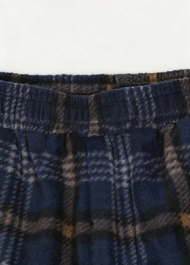 Girl’s Fleece Plaid Pajama Pants