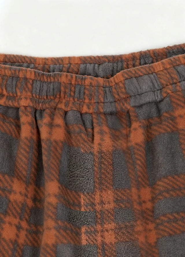 Girl’s Fleece Plaid Pajama Pants