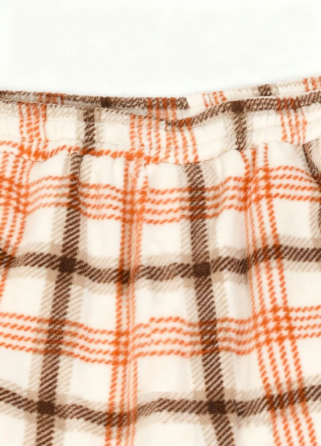 Girl’s Fleece Plaid Pajama Pants