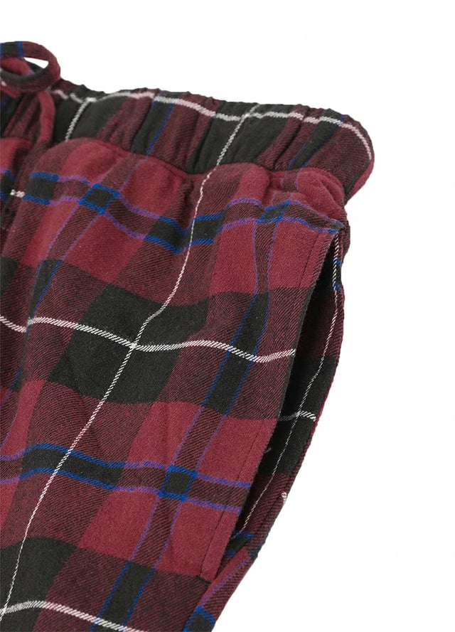 Men's Cotton Flannel Long Sleeve Pajama Set