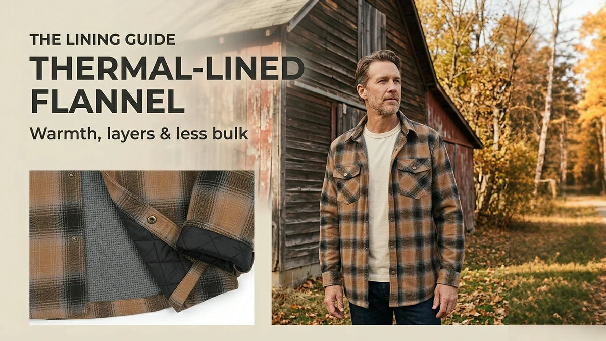 What Is a Thermal-Lined Flannel Jacket? How It Compares With Sherpa, Fleece and Quilted