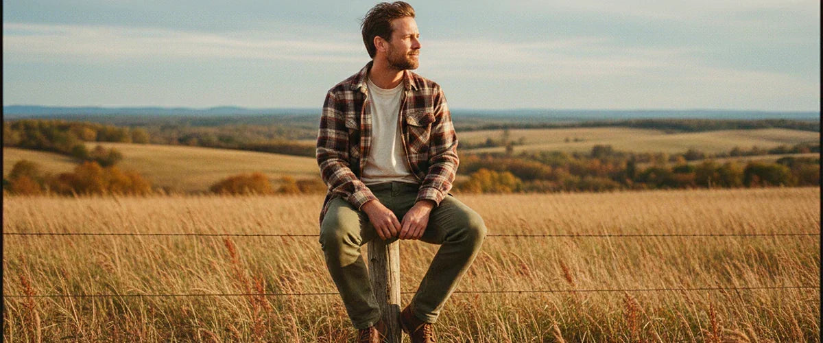 How to Layer a Flannel Shirt for Fall Workwear