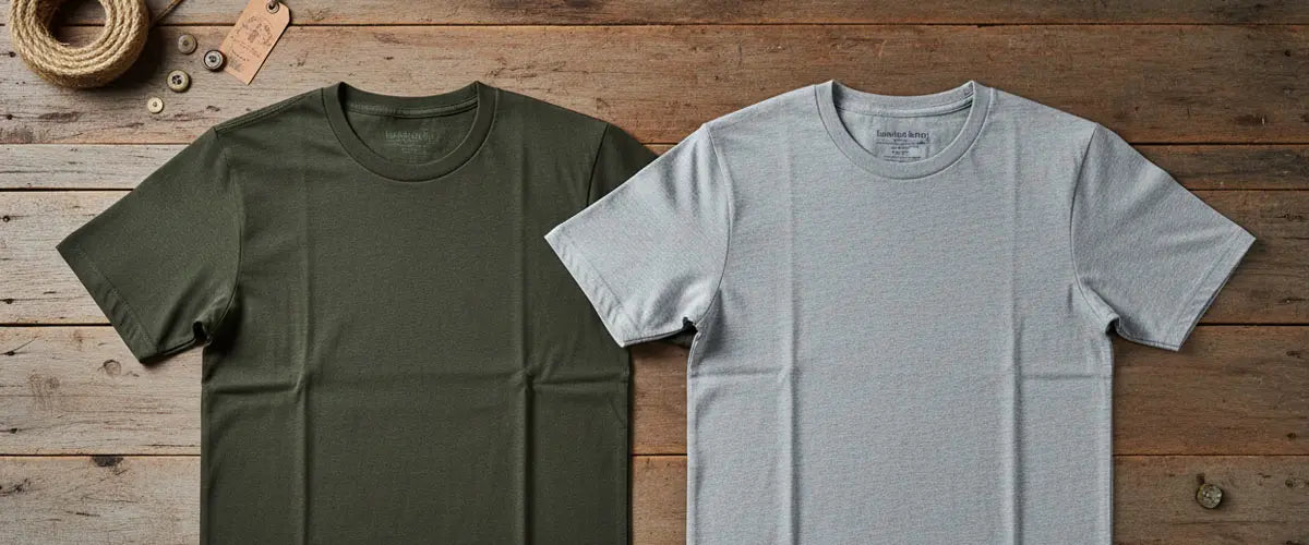 Heavyweight T-Shirt vs Regular T-Shirt