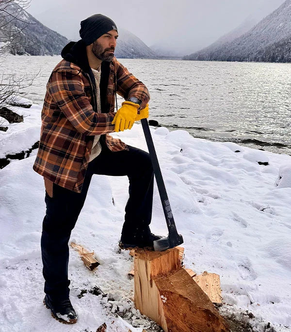 Mens Flannel Hoodie FlannelGo