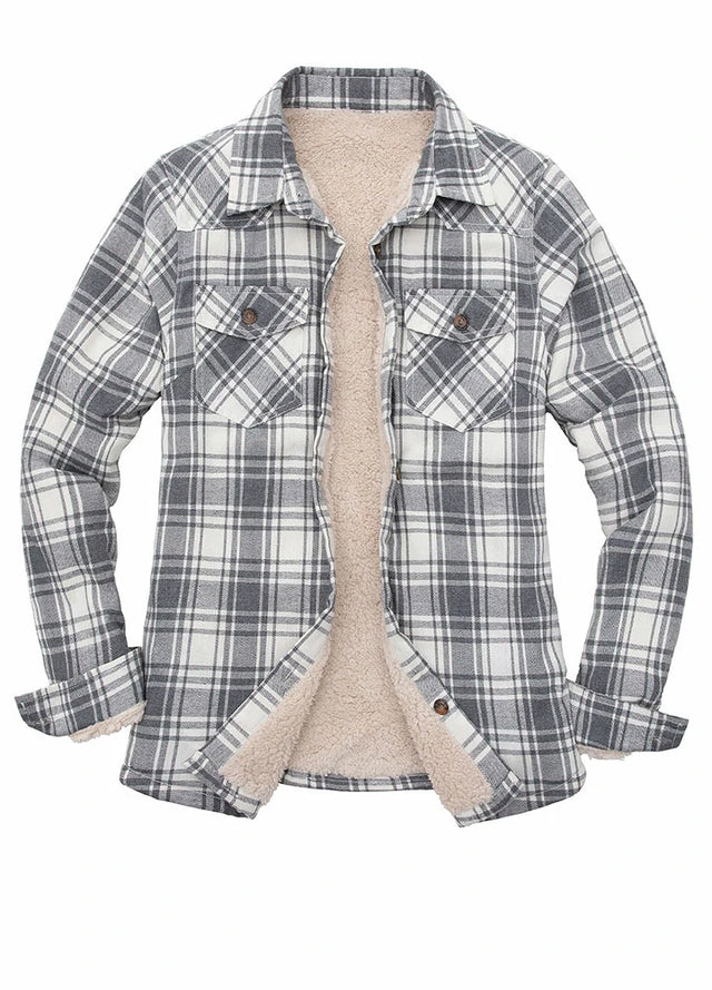 Matching Family Outfits - Women's Black White Flannel Shirt Matching Family Outfits - Women's Black White Flannel Shirt