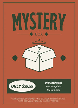 Men's Flannel Mystery Box – 3 Random Surprise Styles
