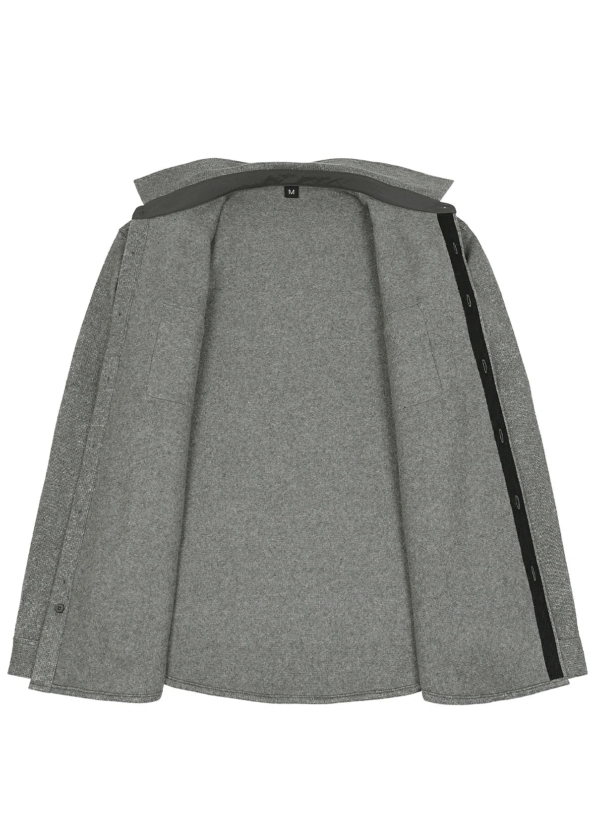 Men's Utility Chunky Knit Fleece lined Shirt Jacket